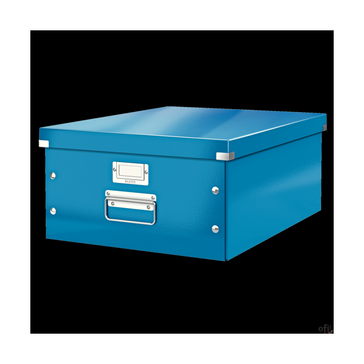 Kolekcja pudeł Leitz Click & Store_Stylowy i praktyczny system archiwizacji w nowoczesnym stylu,_wygląda świetnie zarówno w domu