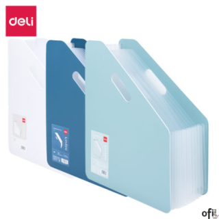 System wolnostojący harmonijkowy Deli Linfini EF605 A4-P13Ppionowa teczka rozszerzana w formacie A4dostępne kolory: niebieski, z