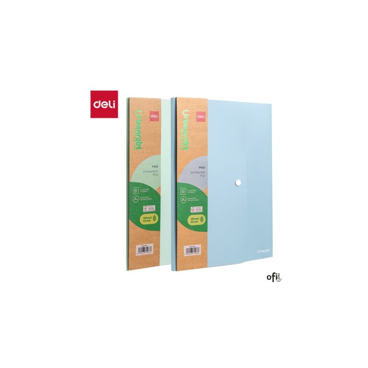 &nbsp; teczka ofertowa w formacie A4 z 13 przegródkami&nbsp; wykonana z materiału na bazie słomy pszennej ograniczającego użycie tworzyw s