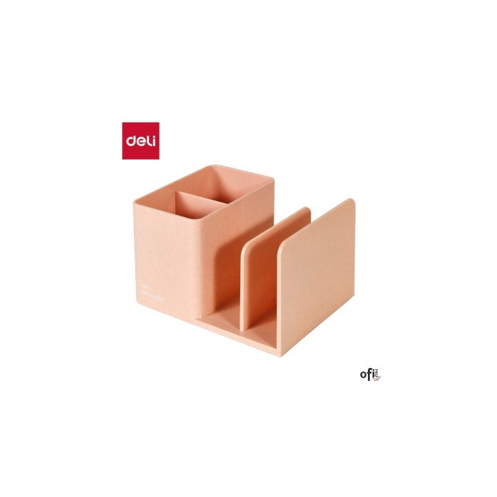 &nbsp; organizer biurkowy 2 w 1 pełniący funkcję pojemnika na długopisy oraz podpórki na książki lub dokumenty&nbsp; 4 przegrody umożliwia