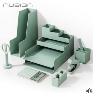 Zestaw Organizacyjny Nusign ENS003 13 elementów zielonyzestaw składający się z 13 elementówskład zestawu: nożyczki, linijka, kal