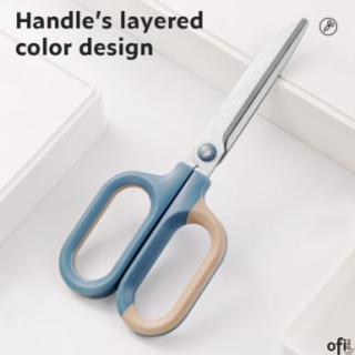 &nbsp; nożyczki o długości 180 mm&nbsp; symetryczne uchwyty odpowiednie dla prawo- i leworęcznych użytkowników&nbsp; spiczaste końcówki umożliw