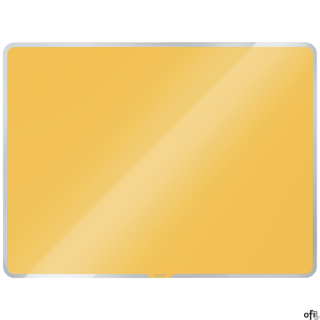 Szklana tablica magnetyczna Leitz Cosy 60x40cm, żółta 70420019