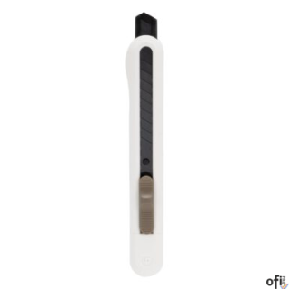 &nbsp; nożyk z ostrzem łamanym 9 mm o kącie 60°&nbsp; ostrze wykonane z wytrzymałej stali SK5 zapewniającej skuteczne cięcie&nbsp; system odłam