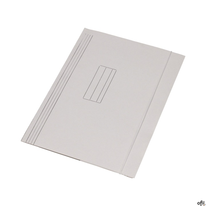 Teczka z gumką biała (50) 280g- format A4- zamykana na gumkę- wykonane z kartonu o gramaturze 280g/m o pH 8+/-0,5