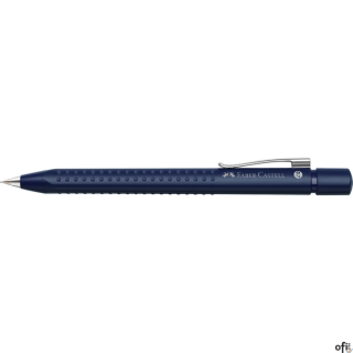 Ołówek automatyczny Grip 2010 Faber-Castell w kolorze granatowym. Zaprojektowany dla niestrudzonego pisania, przyciąga wyjątkowy