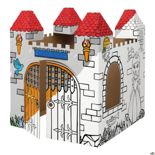 Domek do kolorowania rozmiar XL, zamek, 1 szt (FSC) 100142506 FELLOWES