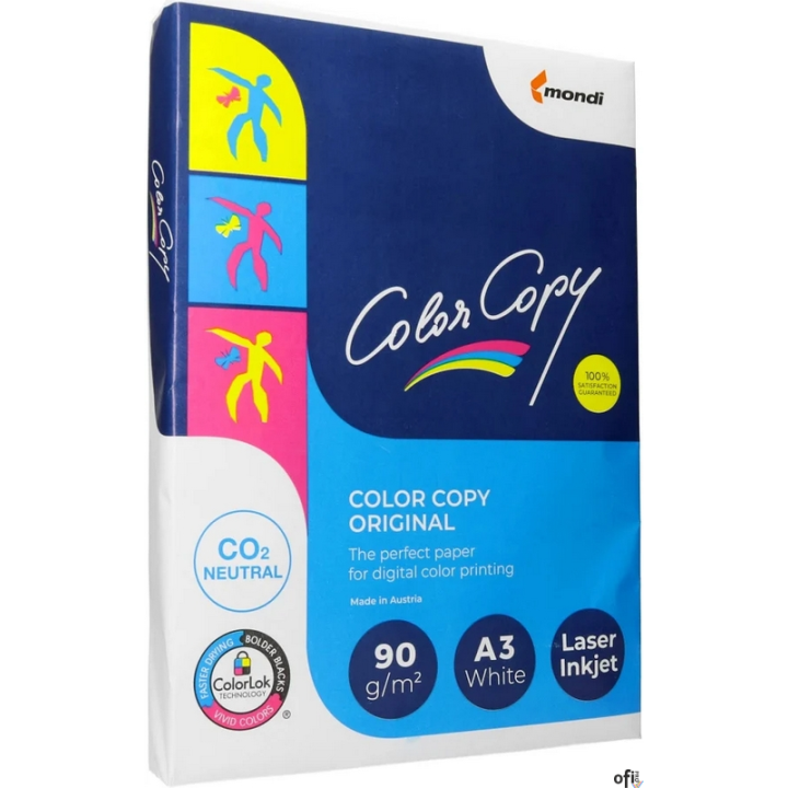 Papier xero A3 COLOR COPY 90g CC390.