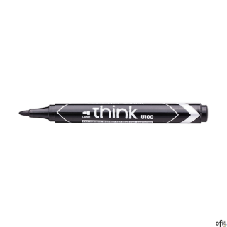 Marker permanentny okrągły 1,5 mm, czarny, EU10020, Deli