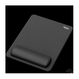 Podkładka pod mysz i nadgarstek BREYTA XL, czarna 28x21cm 100142560 FELLOWES