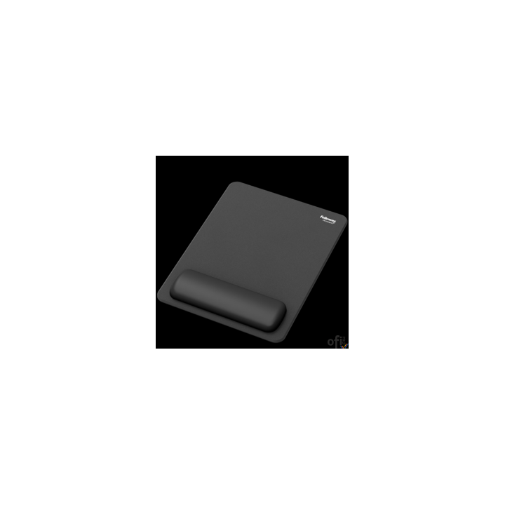 Podkładka pod mysz i nadgarstek BREYTA XL, czarna 28x21cm 100142560 FELLOWES