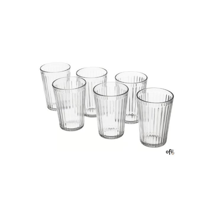 Szklanka, szkło bezbarwne, 310ml 6 szt./op. VARDAGEN