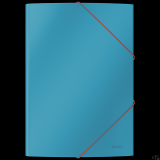 Lekka teczka z gumką A4. 3 klapki i wewnętrzna kieszeń do przechowywania dokumentów lub akcesoriów. Mieści 150 kartek. Minimalis