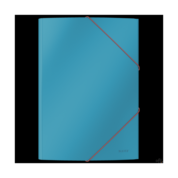 Lekka teczka z gumką A4. 3 klapki i wewnętrzna kieszeń do przechowywania dokumentów lub akcesoriów. Mieści 150 kartek. Minimalis