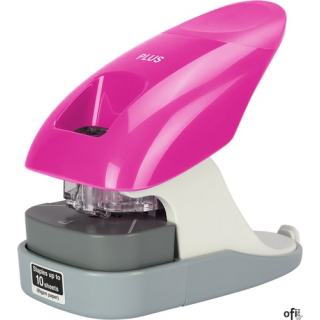 Zszywa bez problemu do 10 kartek (papier 80 g/m²)Przyjazny dla środowiska nie wymaga użycia metalowych zszywekMechanizm wspomaga