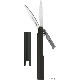 Powłoka nieprzywierająca — perfekcyjne cięcie bez wysiłkuKompaktowy design — zawsze pod rękąPrecyzyjne, zakrzywione ostrza — dok