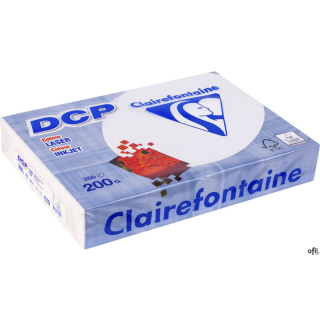 DCP, ivory, powleczenie insize, lekko satynowy, papier do kopiowania, bezdrzewny ECF, 200g/m2, 210mm x 297mm, A4, LG, ryza 250 a