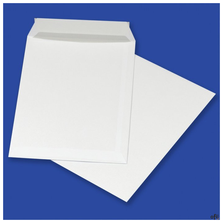 Koperty C5 HK białe 90g (500szt.) NC samoklejące z paskiem 31432020