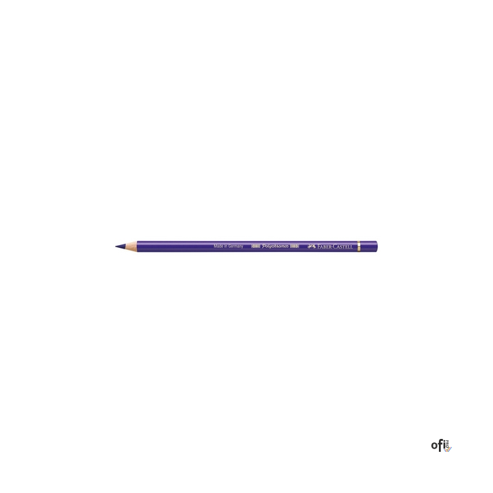 Kredka artystyczna Polychromos Faber-Castell w kolorze blue violet (137). Seria ta jest ceniona na całym świecie zarówno przez p