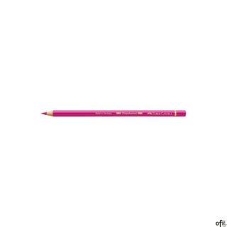 Kredka artystyczna Polychromos Faber-Castell w kolorze fuchsia (123). Seria ta jest ceniona na całym świecie zarówno przez profe