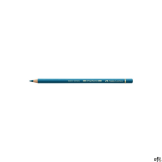 Kredka artystyczna Polychromos Faber-Castell w kolorze helio turquoise (155). Seria ta jest ceniona na całym świecie zarówno prz