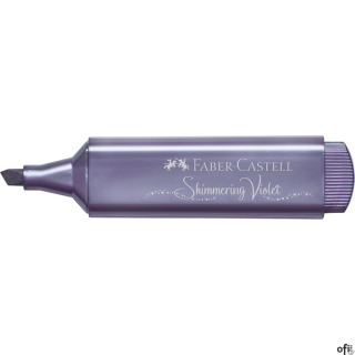 Zakreślacz 154678 metaliczny FIOLETOWY FABER-CASTELL