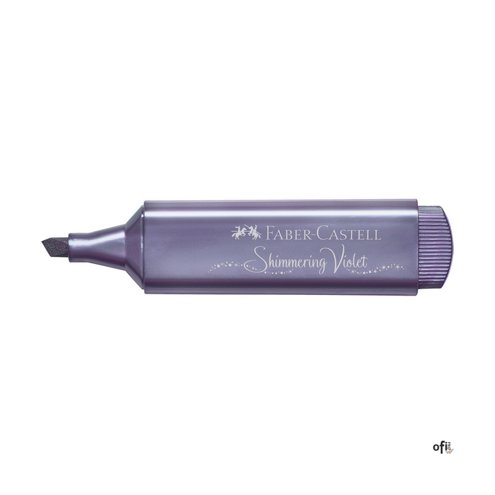 Zakreślacz 154678 metaliczny FIOLETOWY FABER-CASTELL