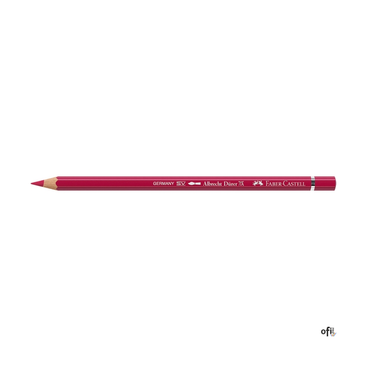 Kredka akwarelowa Albrecht D_rer Faber-Castell w kolorze pink carmine (127). Profesjonalna i niezawodna, zapewnia artystom dużą 
