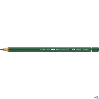 Kredka akwarelowa Albrecht D_rer Faber-Castell w kolorze permanent green olive (167). Profesjonalna i niezawodna, zapewnia artys