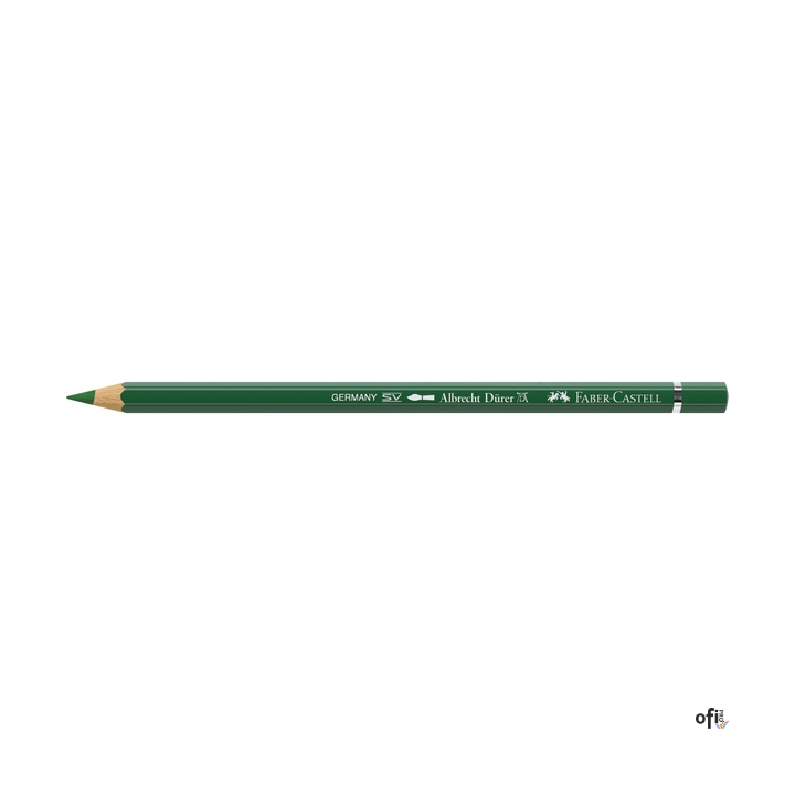 Kredka akwarelowa Albrecht D_rer Faber-Castell w kolorze permanent green olive (167). Profesjonalna i niezawodna, zapewnia artys