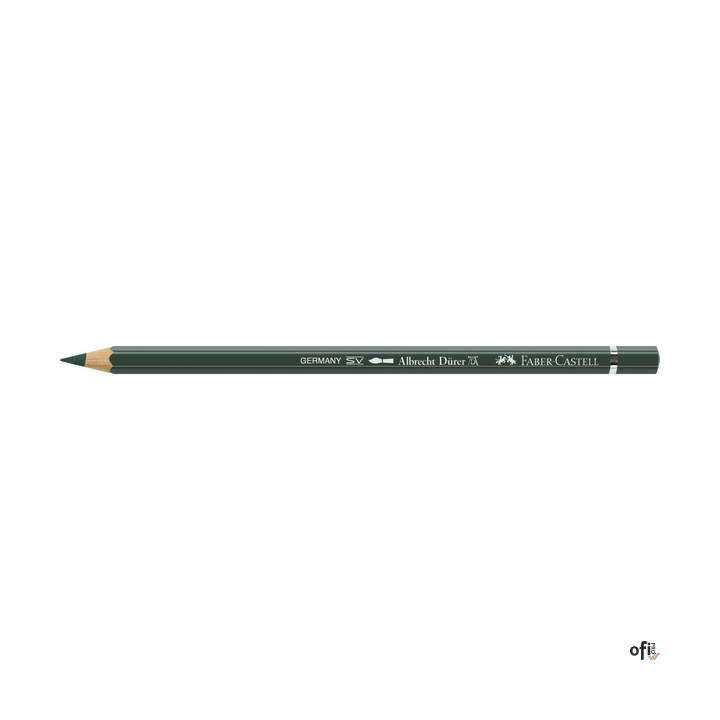 Kredka akwarelowa Albrecht D_rer Faber-Castell w kolorze chrome oxide green (278). Profesjonalna i niezawodna, zapewnia artystom