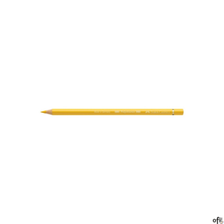 Kredka artystyczna Polychromos Faber-Castell w kolorze dark cadmium yellow (108). Seria ta jest ceniona na całym świecie zarówno