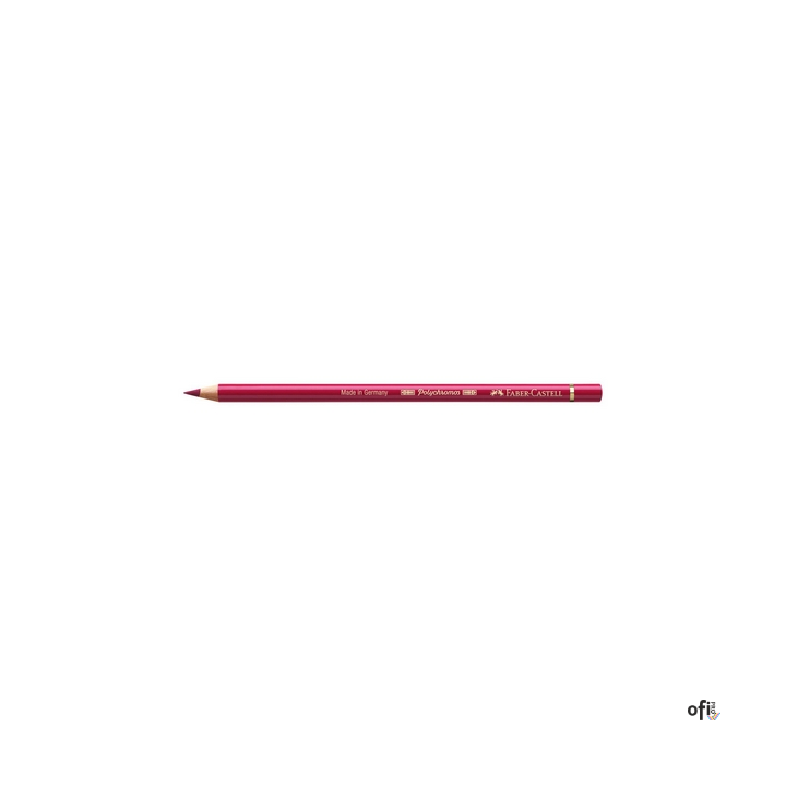 Kredka artystyczna Polychromos Faber-Castell w kolorze madder (142). Seria ta jest ceniona na całym świecie zarówno przez profes