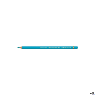 Kredka artystyczna Polychromos Faber-Castell w kolorze light cobalt turquoise (154). Seria ta jest ceniona na całym świecie zaró