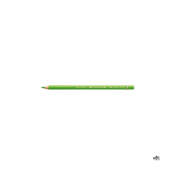 Kredka artystyczna Polychromos Faber-Castell w kolorze grass green (166). Seria ta jest ceniona na całym świecie zarówno przez p
