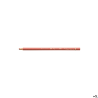 Kredka artystyczna Polychromos Faber-Castell w kolorze sanguine (188). Seria ta jest ceniona na całym świecie zarówno przez prof