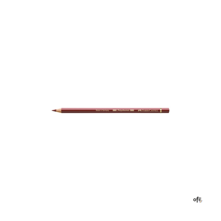 Kredka artystyczna Polychromos Faber-Castell w kolorze Indian red (192). Seria ta jest ceniona na całym świecie zarówno przez pr