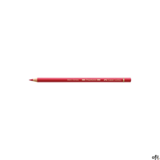 Kredka artystyczna Polychromos Faber-Castell w kolorze deep scarlet red (219). Seria ta jest ceniona na całym świecie zarówno pr