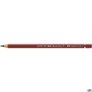 Kredka akwarelowa Albrecht D_rer Faber-Castell w kolorze Indian red (192). Profesjonalna i niezawodna, zapewnia artystom dużą ws