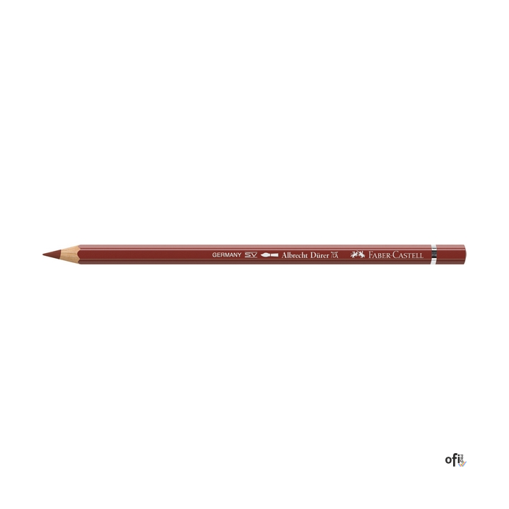Kredka akwarelowa Albrecht D_rer Faber-Castell w kolorze Indian red (192). Profesjonalna i niezawodna, zapewnia artystom dużą ws