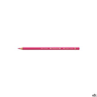 Kredka artystyczna Polychromos Faber-Castell w kolorze rose carmine (124). Seria ta jest ceniona na całym świecie zarówno przez 