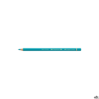 Kredka artystyczna Polychromos Faber-Castell w kolorze cobalt green (156). Seria ta jest ceniona na całym świecie zarówno przez 