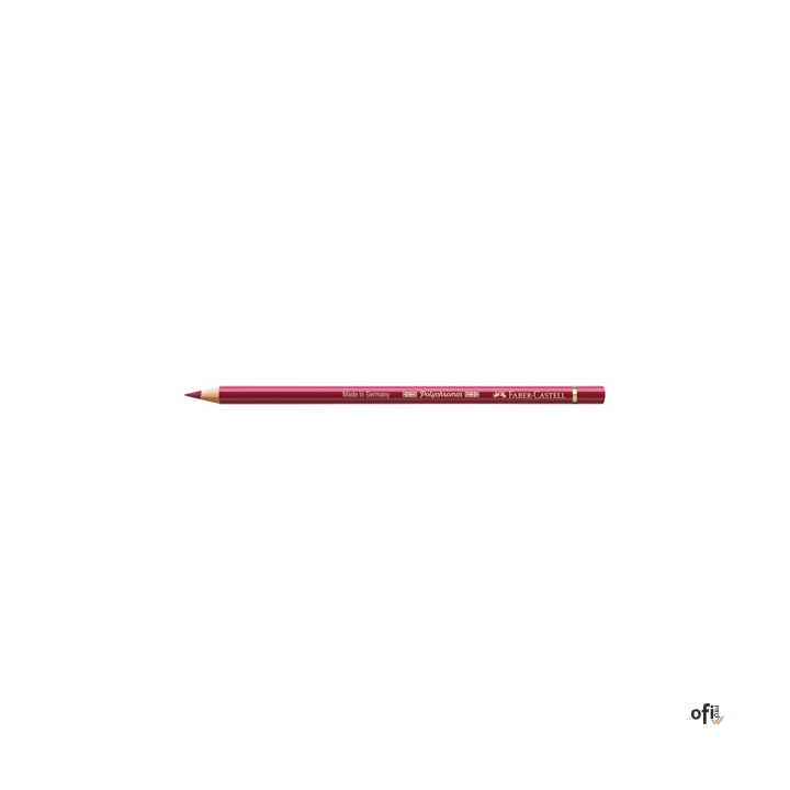 Kredka artystyczna Polychromos Faber-Castell w kolorze dark red (225). Seria ta jest ceniona na całym świecie zarówno przez prof