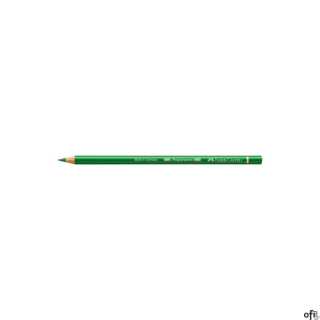 Kredka artystyczna Polychromos Faber-Castell w kolorze permanent green (266). Seria ta jest ceniona na całym świecie zarówno prz