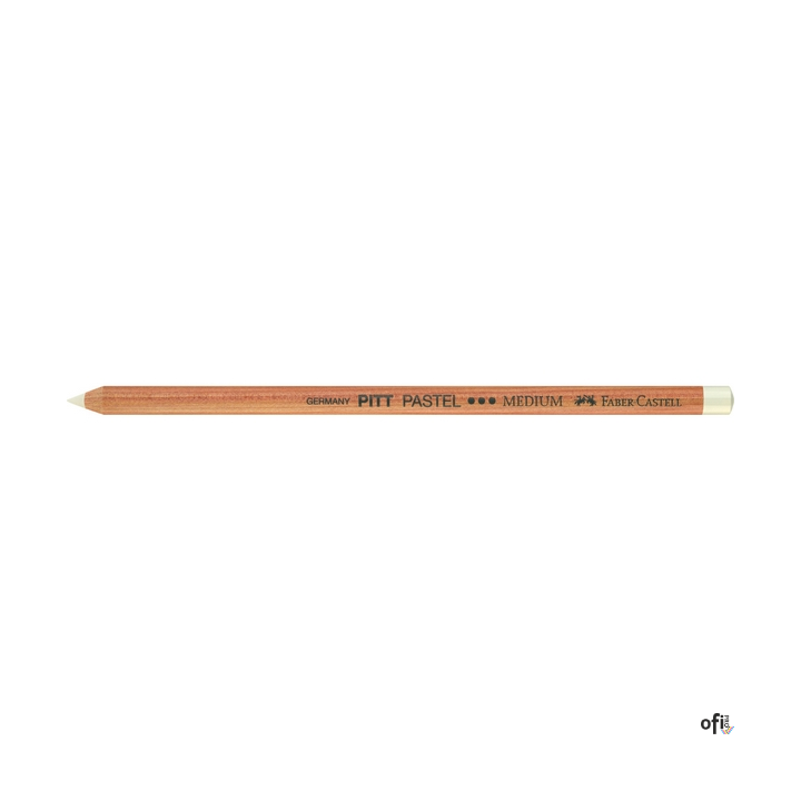 Kredka pastelowa Pitt Pastel Faber-Castell w kolorze white (101). Wysokiej jakości profesjonalny produkt, doskonały dla hobbystó