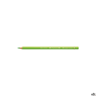 Kredka artystyczna Polychromos Faber-Castell w kolorze light green (171). Seria ta jest ceniona na całym świecie zarówno przez p