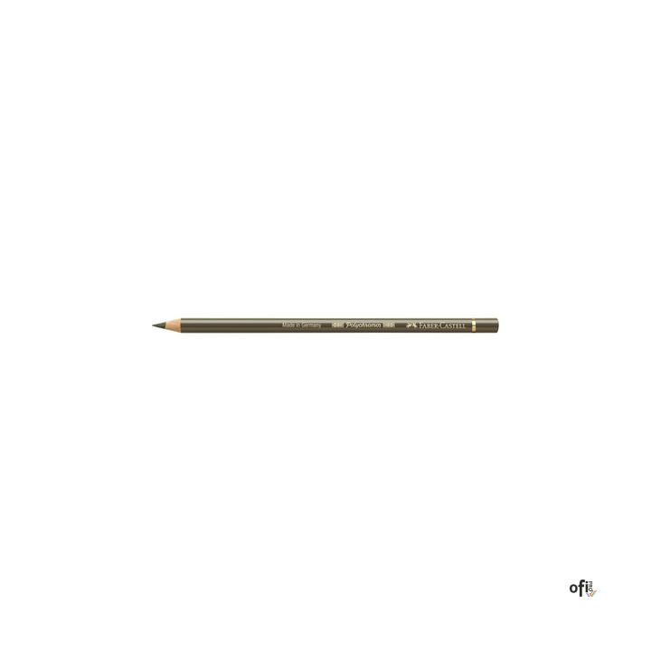 Kredka artystyczna Polychromos Faber-Castell w kolorze olive green yellowish (173). Seria ta jest ceniona na całym świecie zarów
