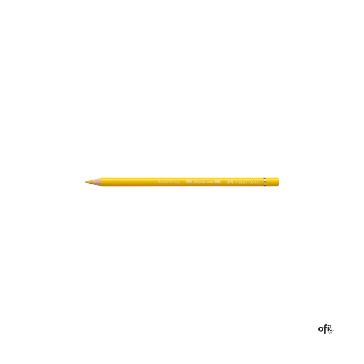 Kredka artystyczna Polychromos Faber-Castell w kolorze naples yellow (185). Seria ta jest ceniona na całym świecie zarówno przez