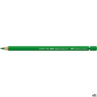 Kredka akwarelowa Albrecht D_rer Faber-Castell w kolorze leaf green (112). Profesjonalna i niezawodna, zapewnia artystom dużą ws