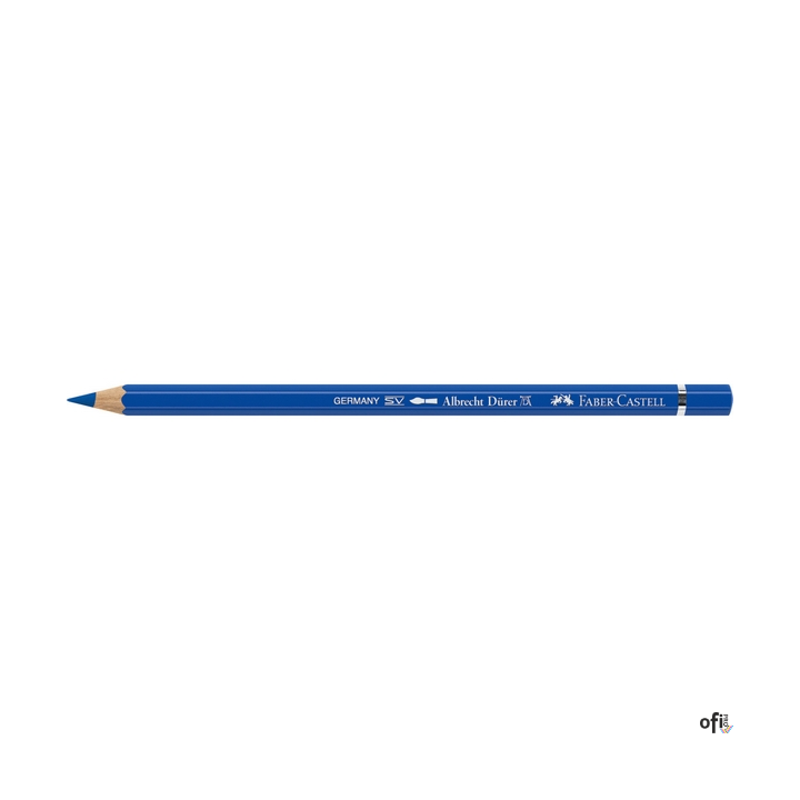 Kredka akwarelowa Albrecht D_rer Faber-Castell w kolorze cobalt blue-greenish (144). Profesjonalna i niezawodna, zapewnia artyst